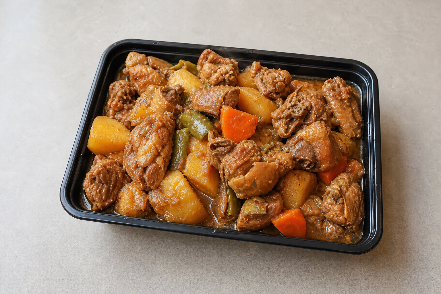 Northeast Chinese homestyle stew chicken P06 — China dish