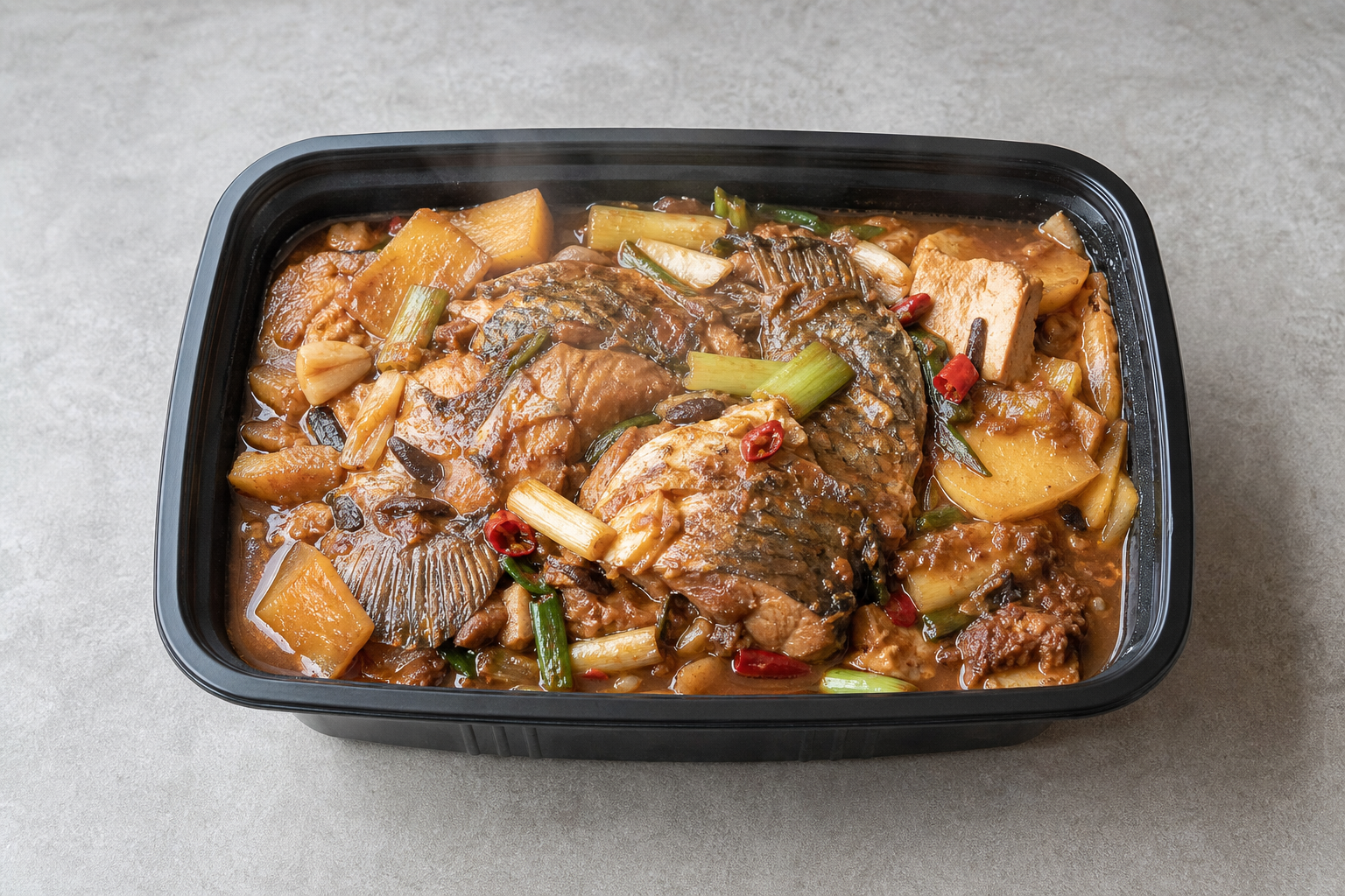 Northeast Chinese homestyle stew fish P06 — China dish