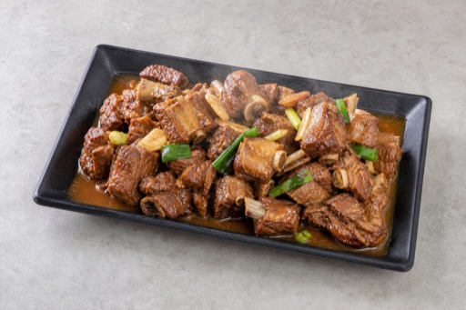Northeast Chinese homestyle stew pork ribs P02 — China dish