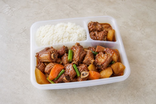 Northeast Chinese homestyle stew pork ribs P08 — China dish