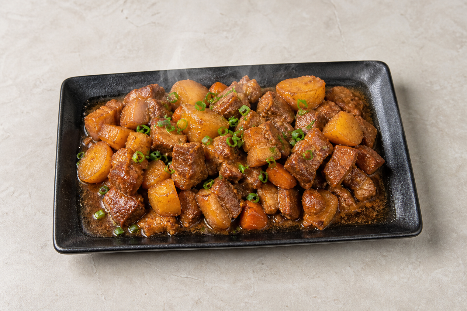 Northeast Chinese homestyle stew pork P02 — China dish