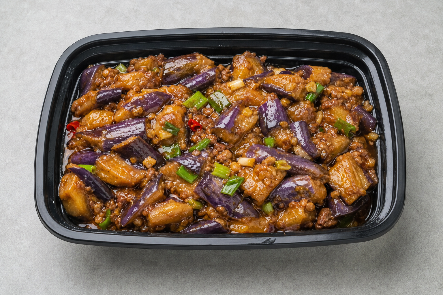 Northeast Chinese iron pot stew eggplant P06 — China dish