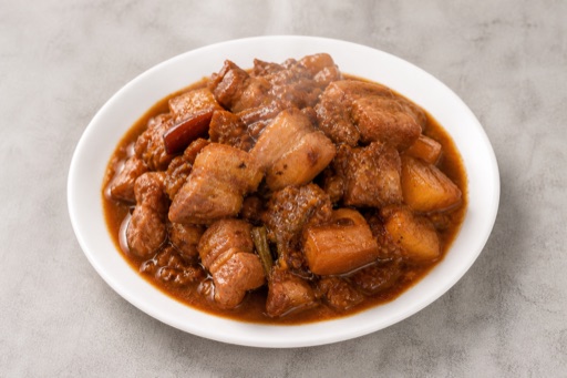 Northeast Chinese iron pot stew pork P09 — China dish