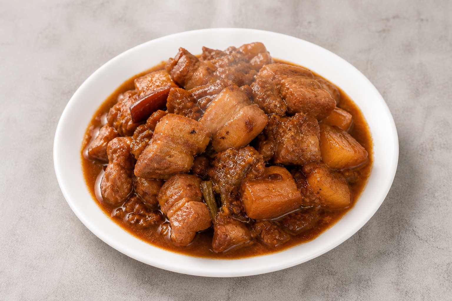 Northeast Chinese iron pot stew pork P09 — China dish