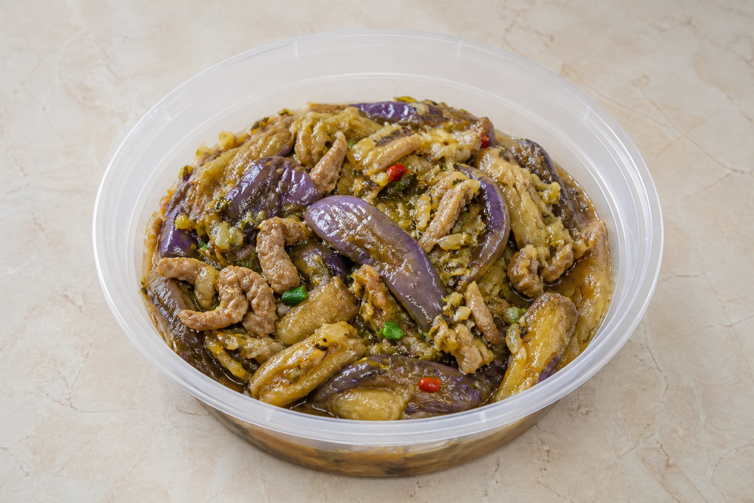 Northeast Chinese pickled cabbage eggplant P07 — China dish