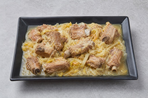 Northeast Chinese pickled cabbage pork ribs P02 — China dish
