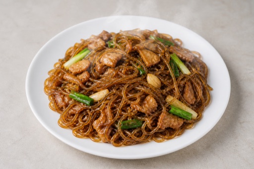 Northeast Chinese soy braised glass noodles P01 — China dish