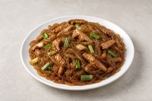 Northeast Chinese soy braised glass noodles P09 — China dish