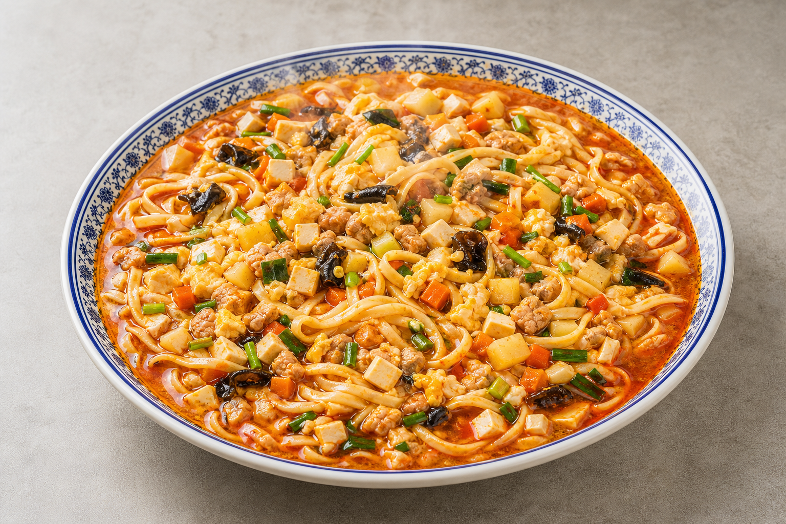 Photorealistic Saozi noodles P10 food image by VDAMO