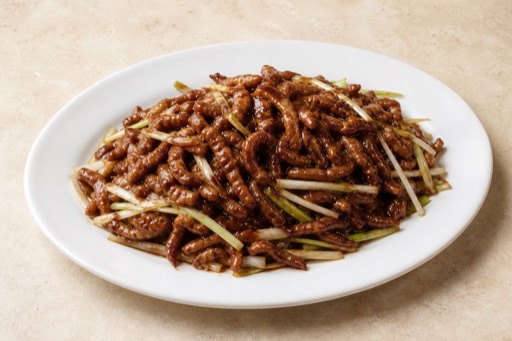 Shredded pork in sweet bean sauce P03 — China dish
