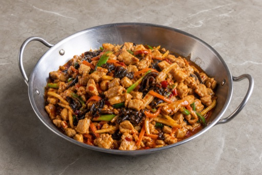 Sichuan yuxiang chicken cubes P05 — China dish