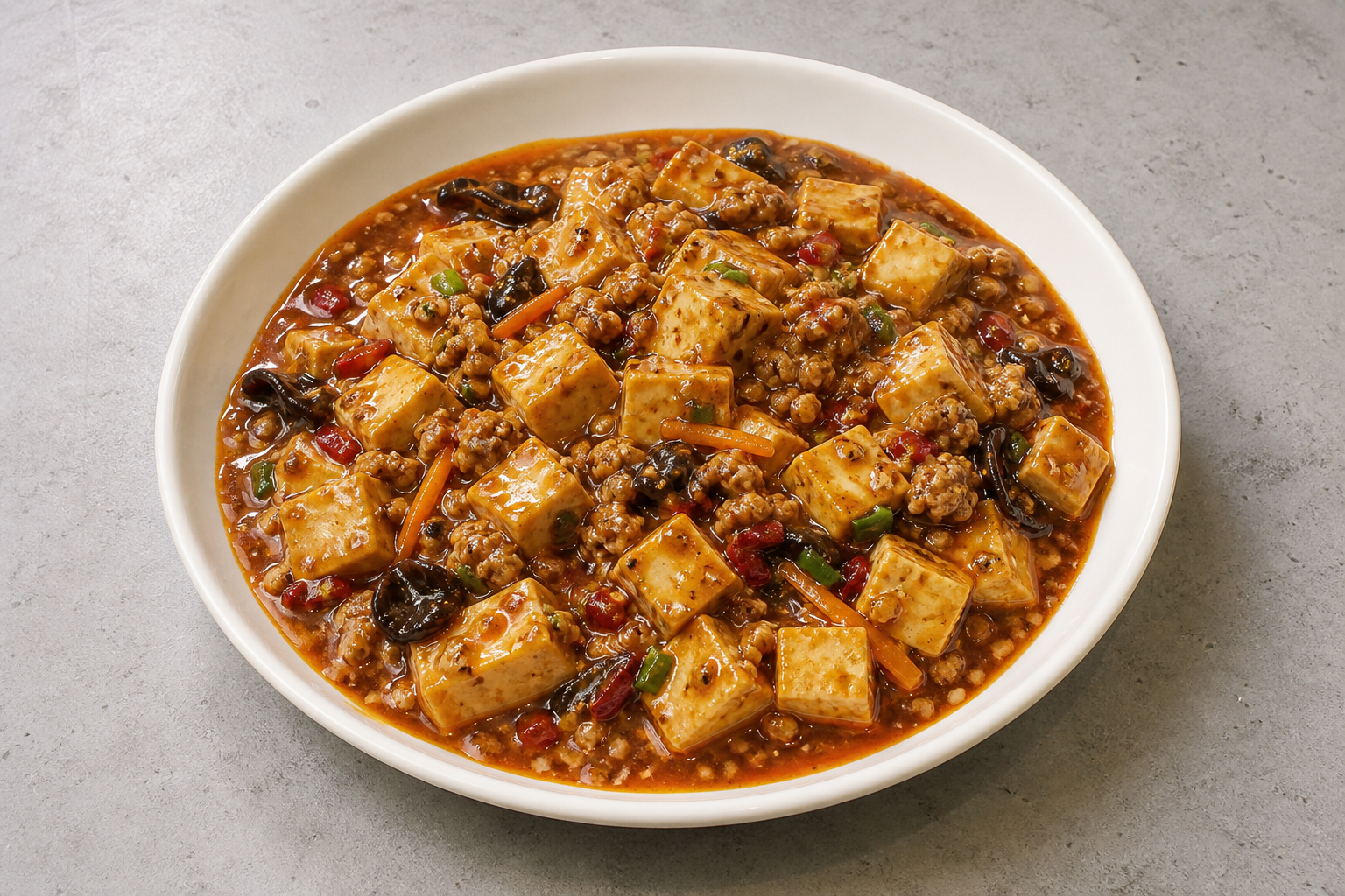 Sichuan yuxiang tofu P04 — China dish