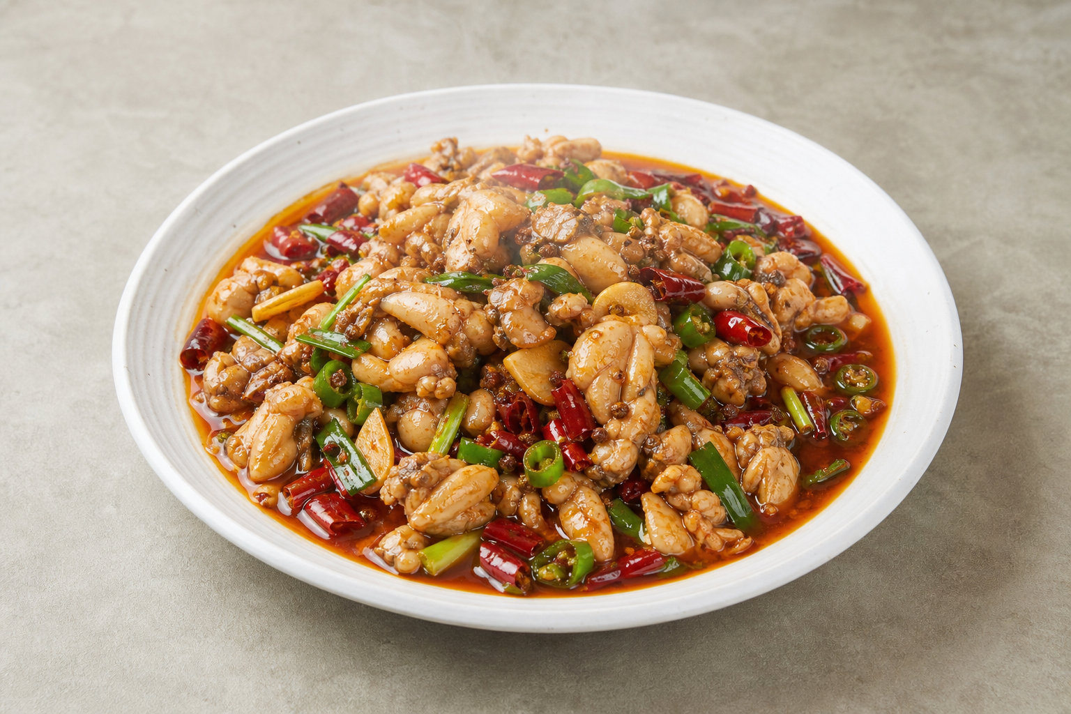 spicy bullfrog P04 — China dish