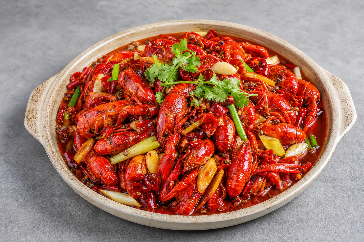 Spicy crayfish Hunan style P10 — China dish