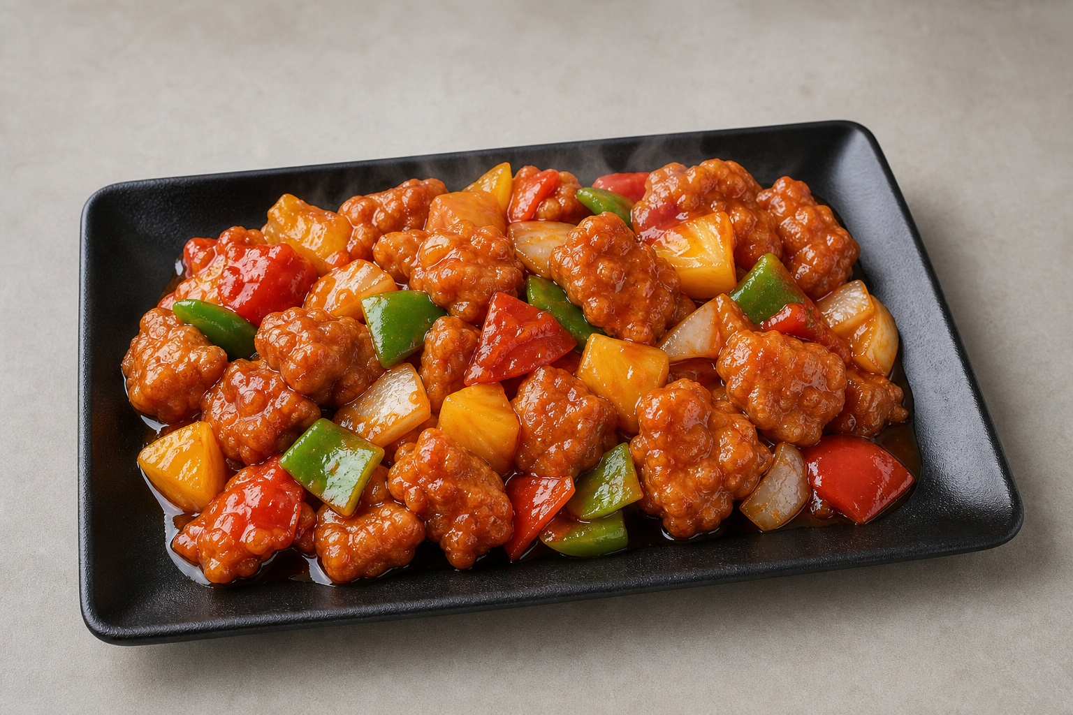 Sweet and sour pork Cantonese style P02 — China dish