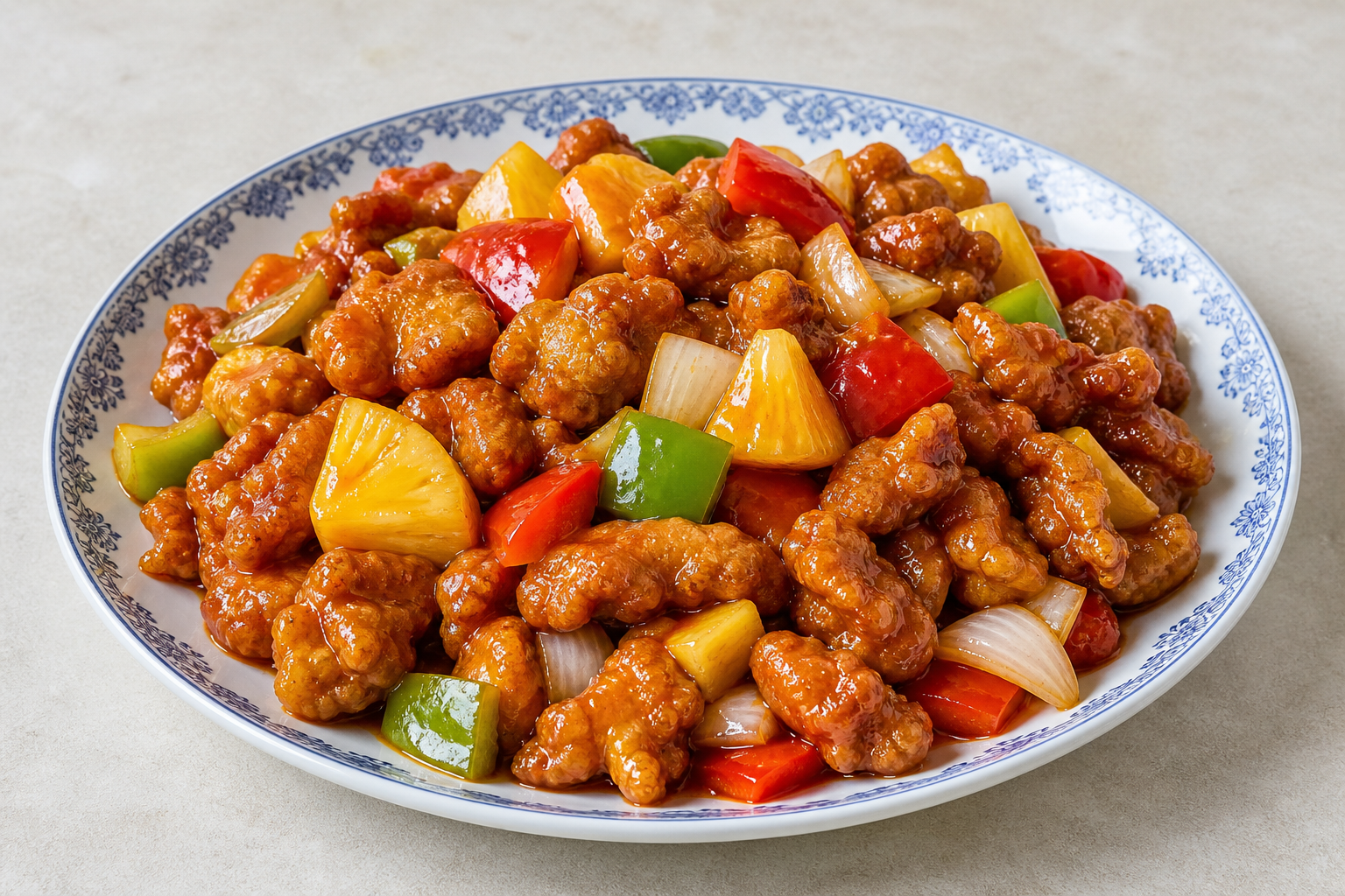 Sweet and sour pork Cantonese style P10 — China dish