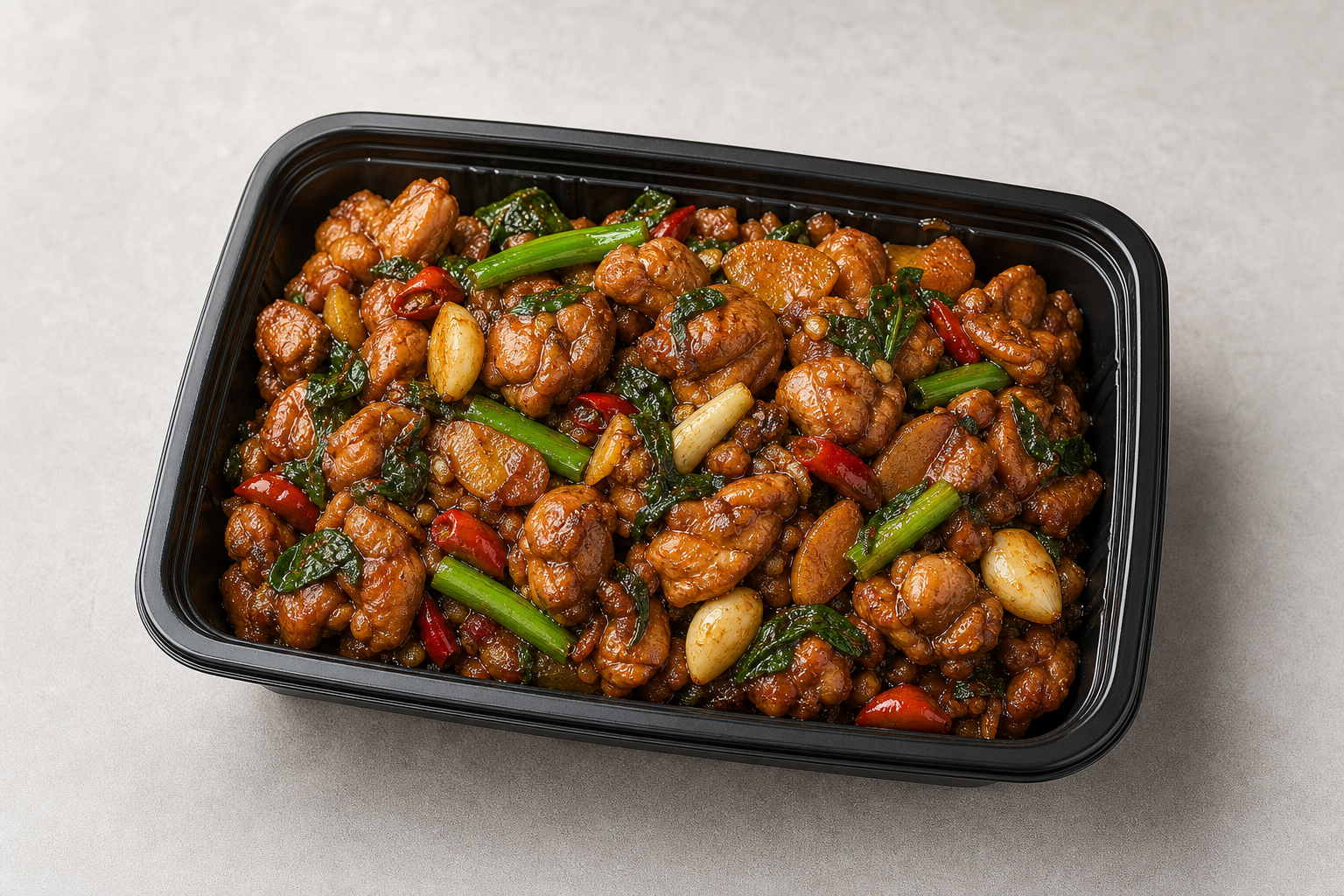 Photorealistic Three cup chicken P06 food image by VDAMO