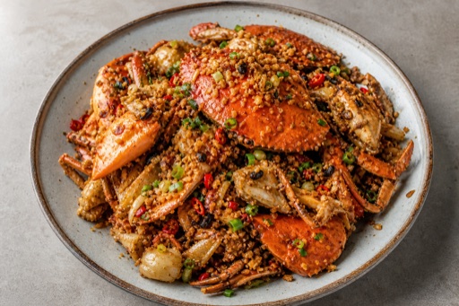 Photorealistic Typhoon shelter crab P10 food image by VDAMO