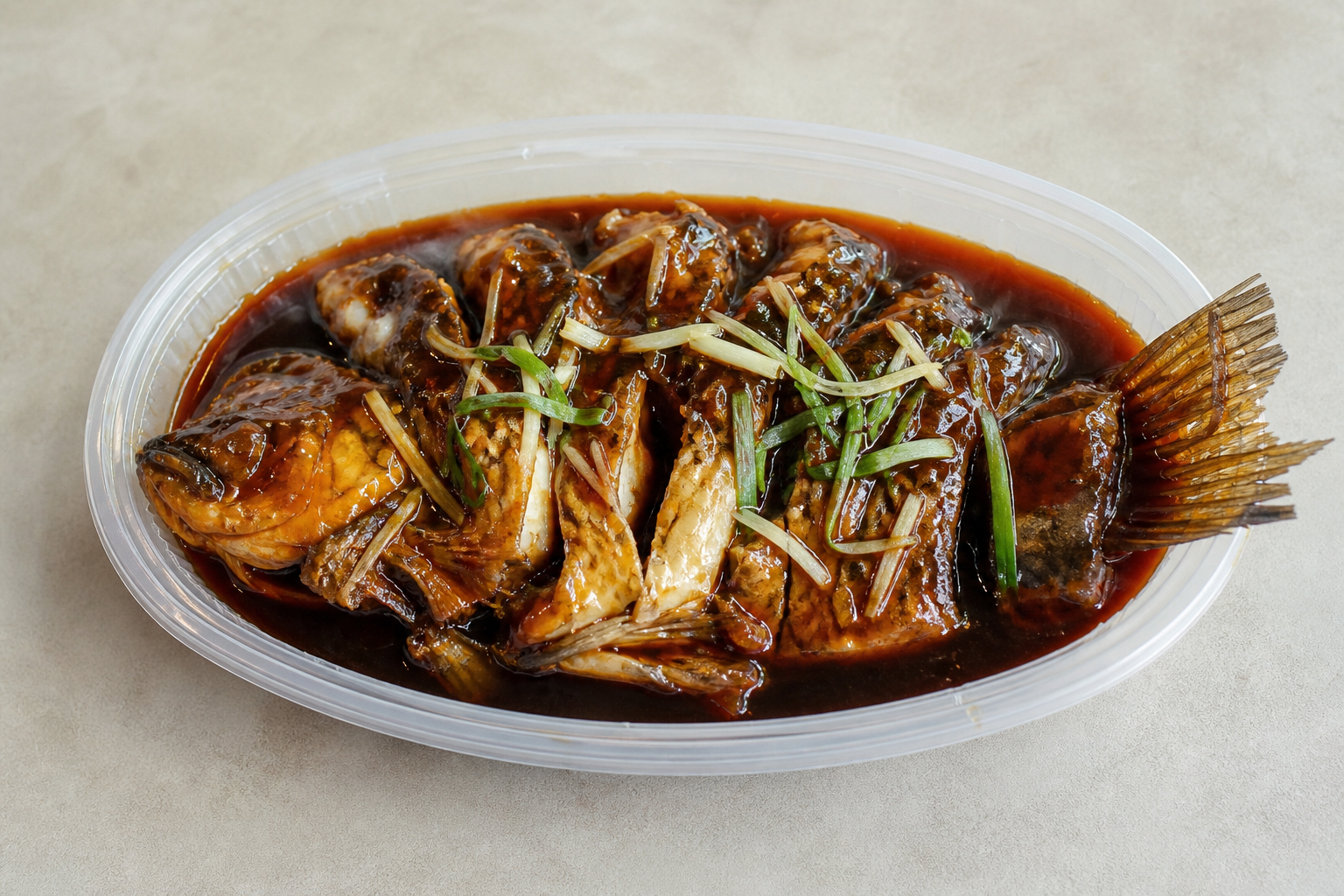 West Lake vinegar fish P07 — China dish