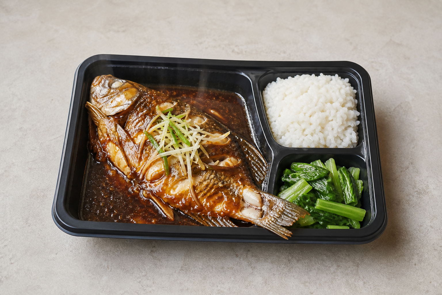 Photorealistic West Lake vinegar fish P08 food image by VDAMO