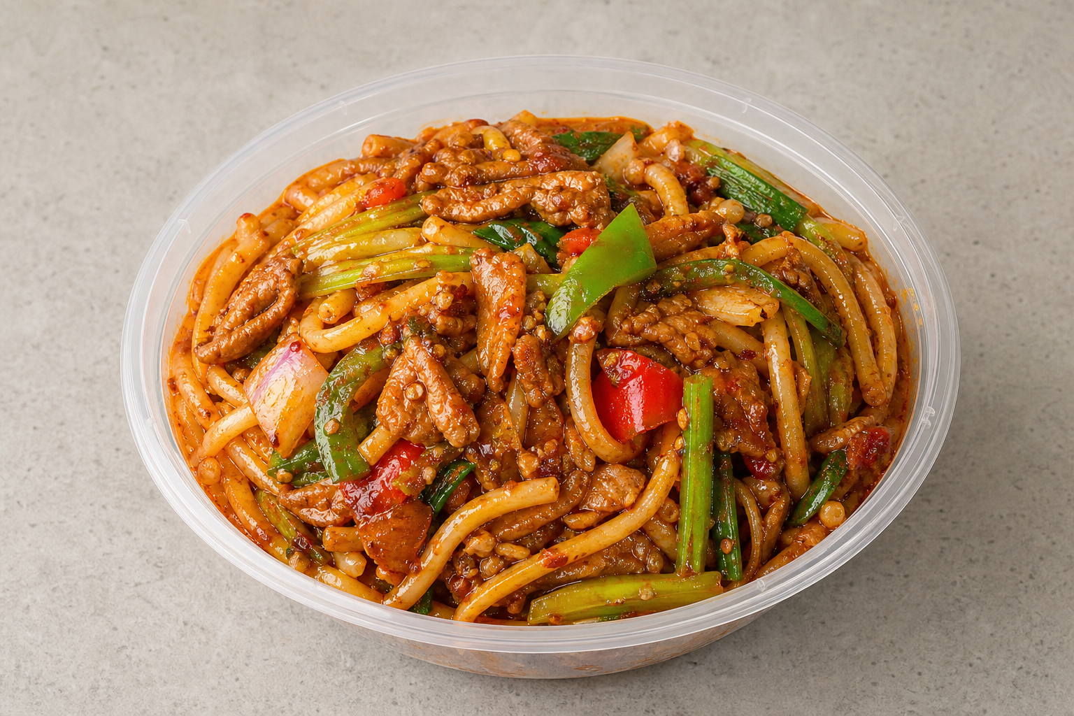 Xinjiang spicy rice noodles P07 — China dish