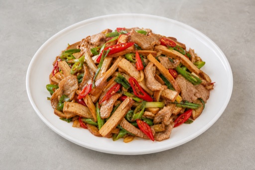 Youxian dried tofu stir fry P01 — China dish