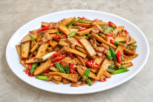 Youxian dried tofu stir fry P03 — China dish