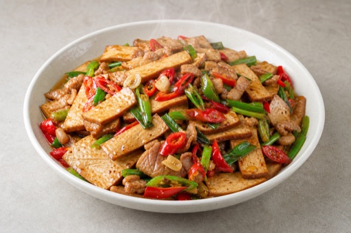 Youxian dried tofu stir fry P04 — China dish