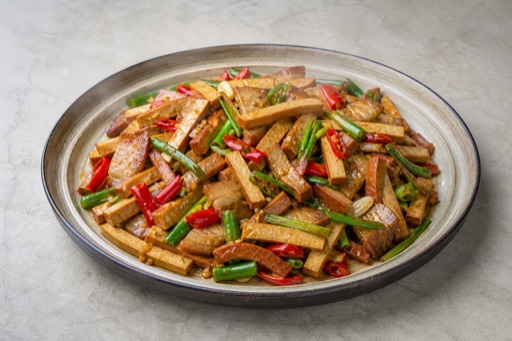 Youxian dried tofu stir fry P10 — China dish