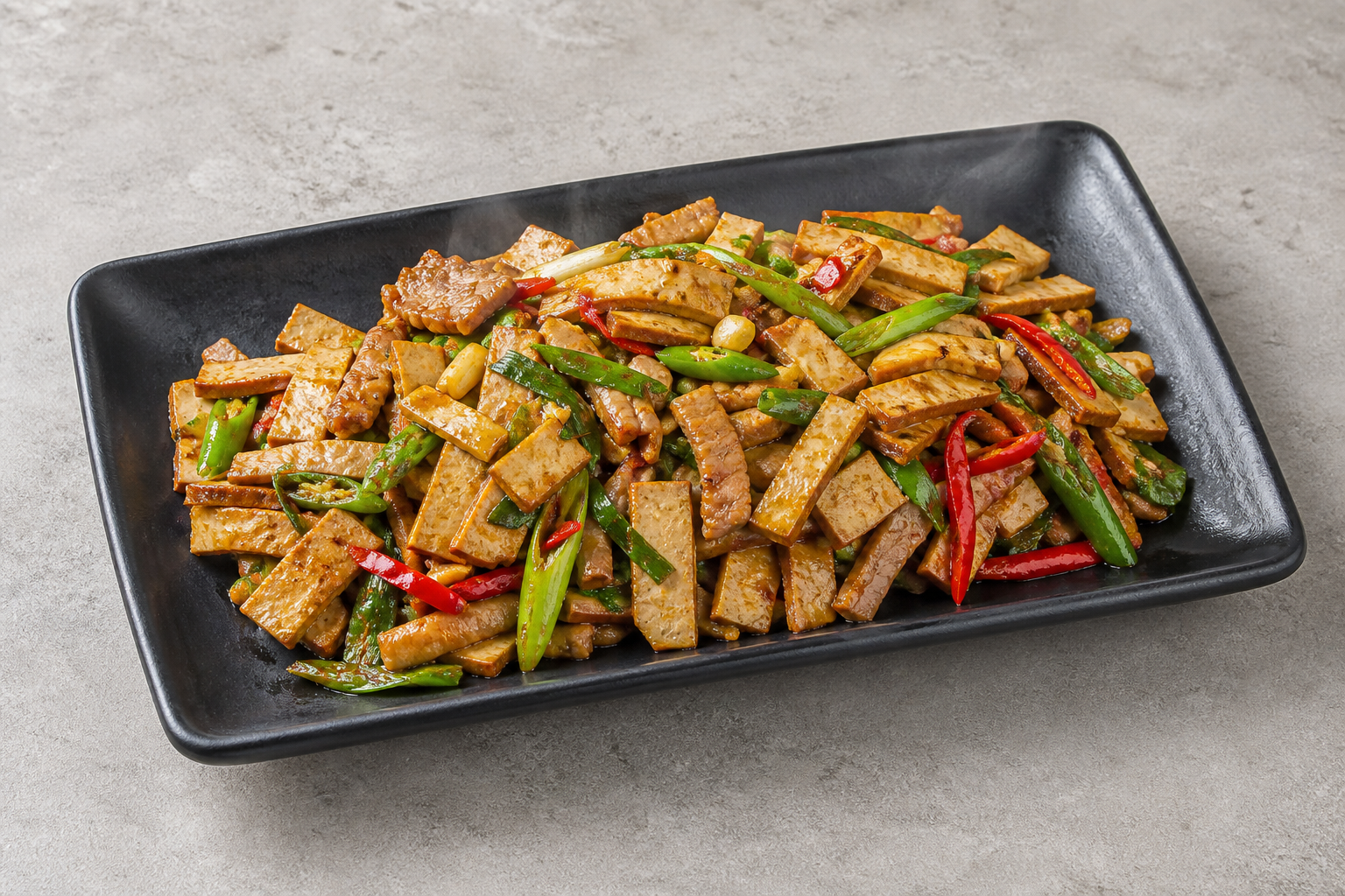 Youxian dried tofu stir fry P02 — China dish