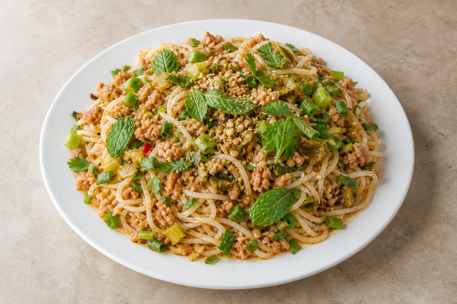 Yunnan Dai style rice noodles P01 — China dish