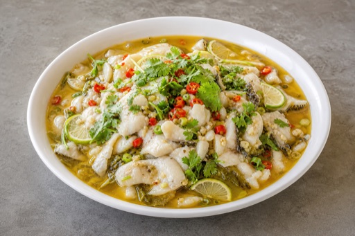 Photorealistic Yunnan lime fish P04 food image by VDAMO