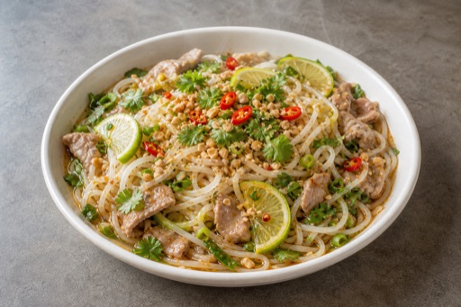 Yunnan lime rice noodles P04 — China dish