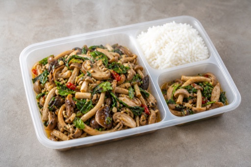 Yunnan mint mushrooms P08 — China dish