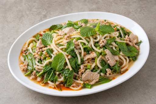 Yunnan mint rice noodles P03 — China dish