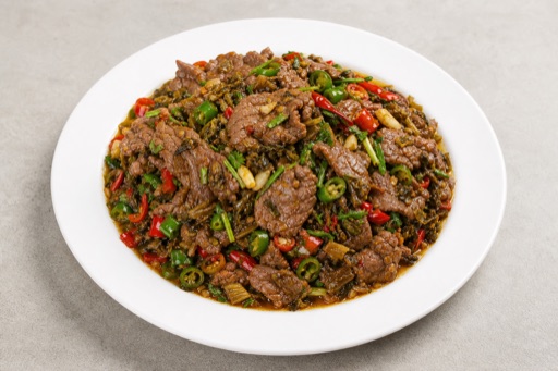 Yunnan sour spicy beef P01 — China dish