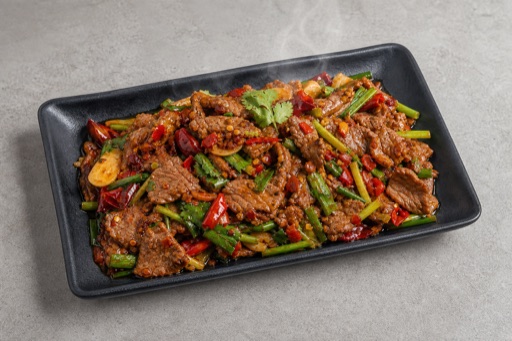 Yunnan sour spicy beef P02 — China dish