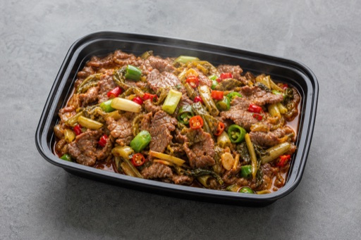Yunnan sour spicy beef P06 — China dish