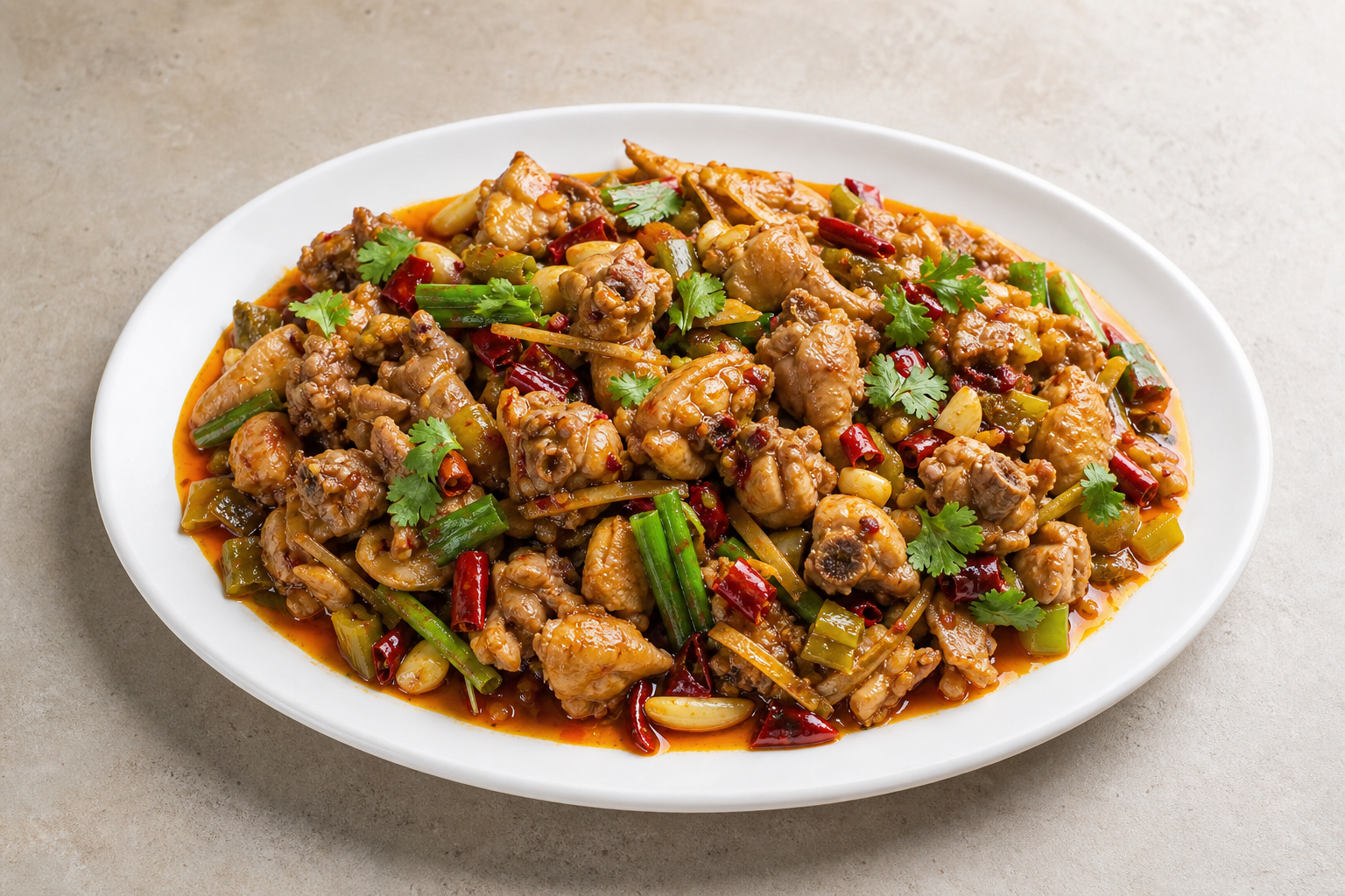 Yunnan sour spicy chicken P03 — China dish