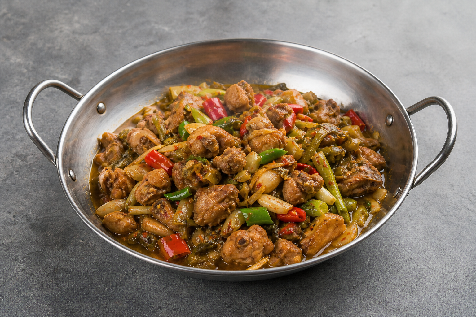 Yunnan sour spicy chicken P05 — China dish