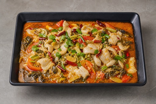 Yunnan sour spicy fish P02 — China dish