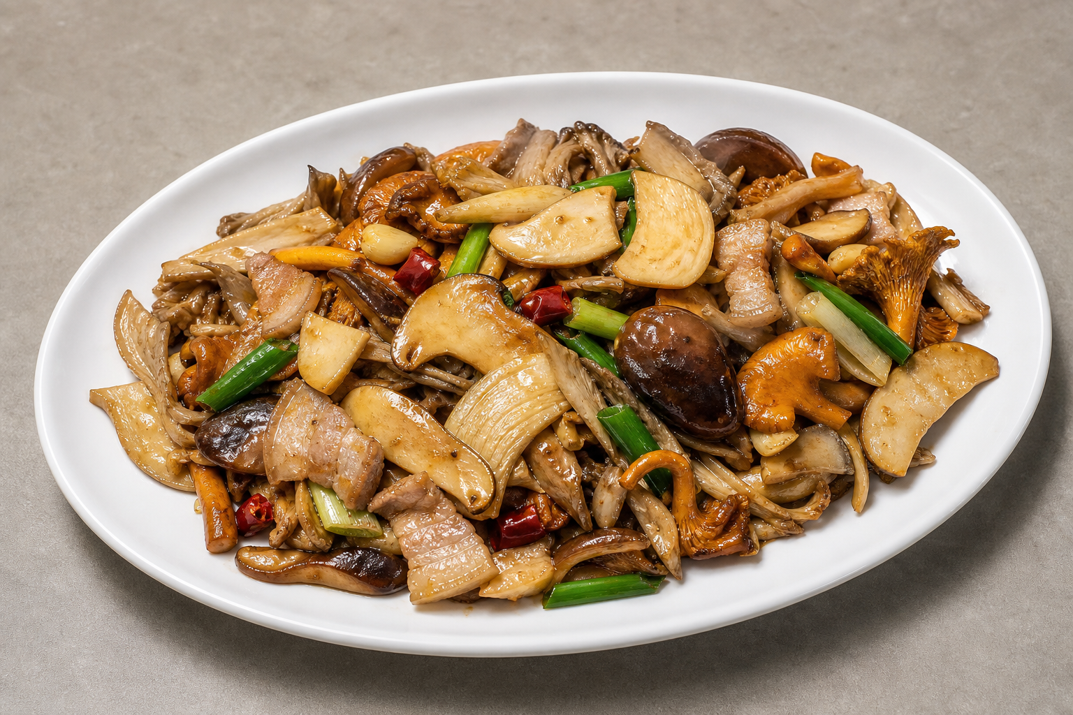 Yunnan wild mushroom mushrooms P03 — China dish