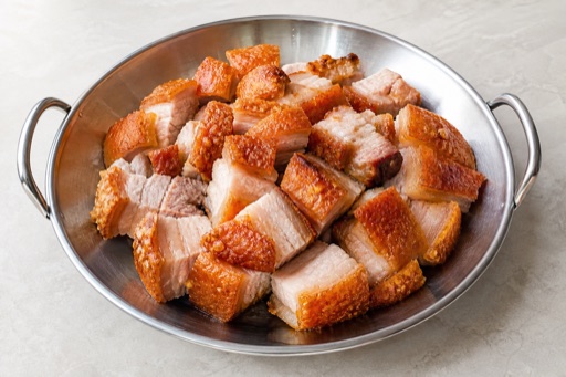 Cantonese crispy roast pork P05 — China dish