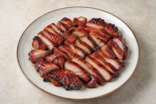 Signature Cantonese honey char siu pork — China dish