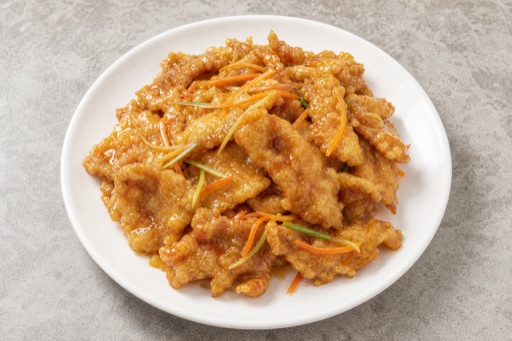 Signature Northeast Chinese Northeast sweet sour crispy pork — China dish