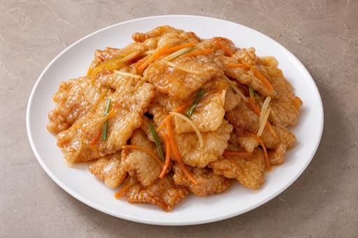 Signature Northeast Chinese Northeast sweet sour crispy pork — China dish