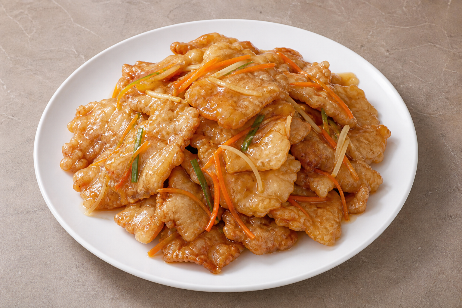Signature Northeast Chinese Northeast sweet sour crispy pork — China dish