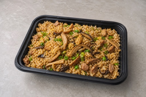Yunnan wild mushroom fried rice P06 — China dish