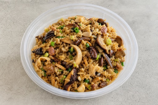 Yunnan wild mushroom fried rice P07 — China dish