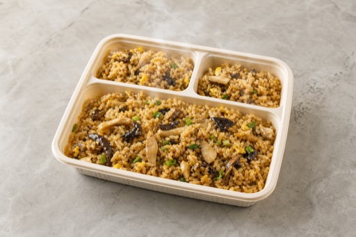 Yunnan wild mushroom fried rice P08 — China dish